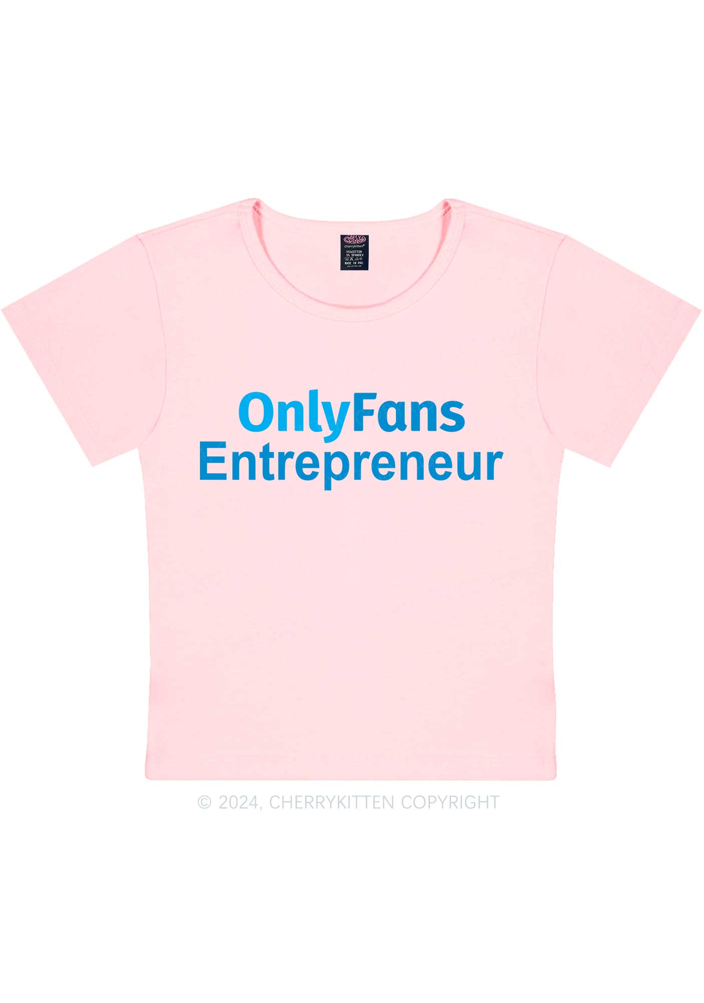 Only Fans Entrepreneur Y2K Baby Tee Cherrykitten