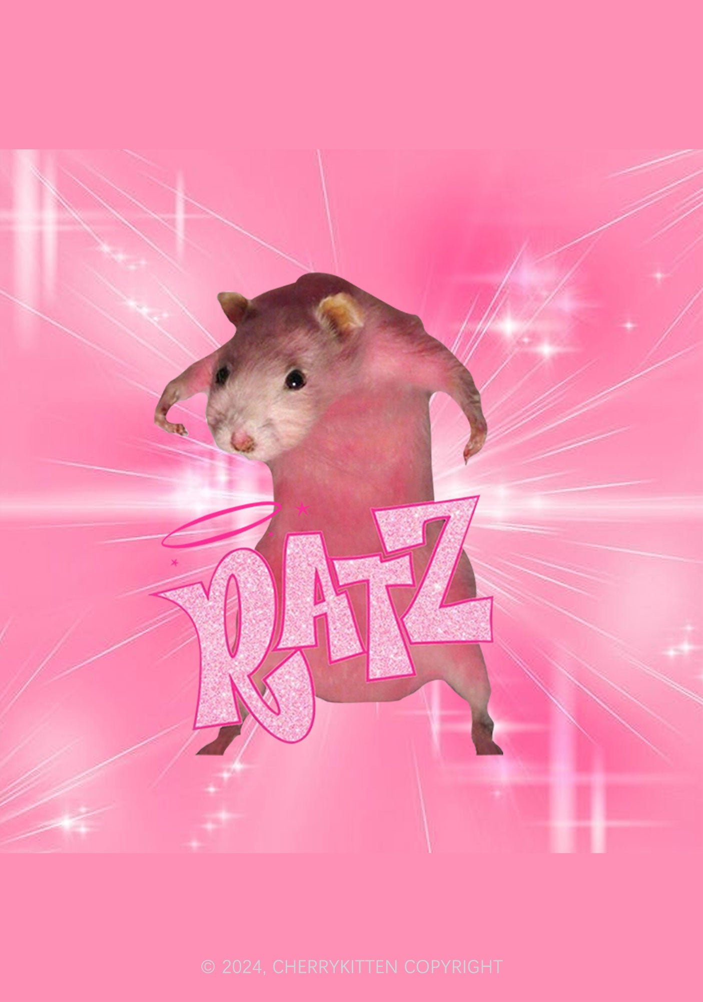 Pink Ratz 1Pc Y2K Pin Cherrykitten