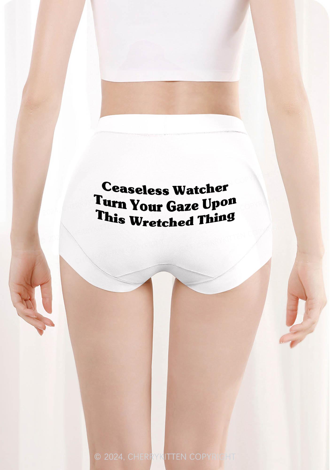 Ceaseless Watcher Y2K Mid Rise Waist Boyshort Cherrykitten