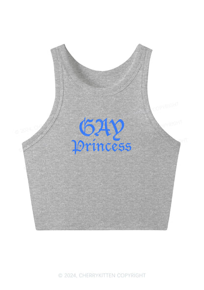 Gay Princess Y2K Crop Tank Top Cherrykitten