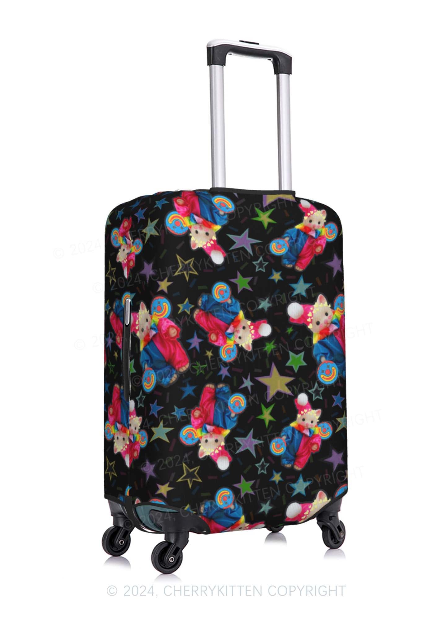 Chat Clown Y2K Luggage Cover Cherrykitten