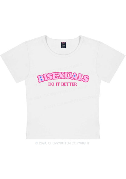 Curvy Bisexuals Do It Better Y2K Baby Tee Cherrykitten