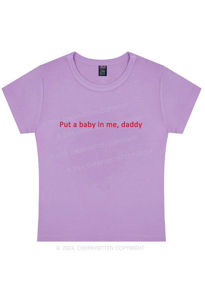 Put Baby In Me Y2K Baby Tee Cherrykitten