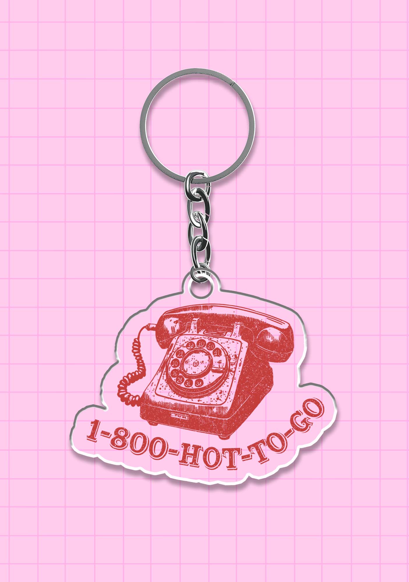 Hot To Go 1Pc Y2K Keychain Cherrykitten