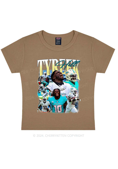 Yellow Hill Y2K Super Bowl Baby Tee Cherrykitten