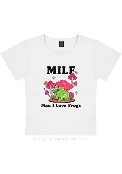 Curvy Mxxf Frog Y2K Baby Tee Cherrykitten