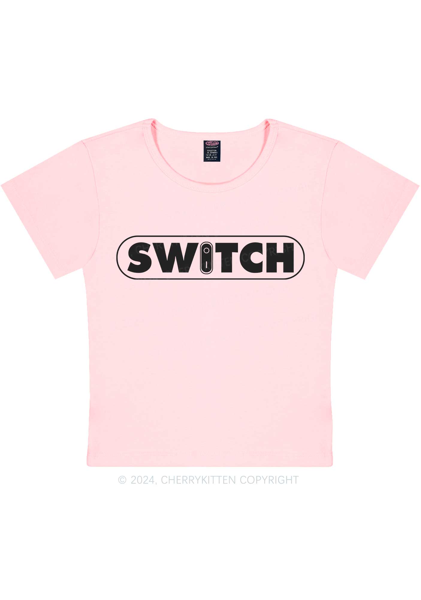 Switch Y2K Baby Tee Cherrykitten