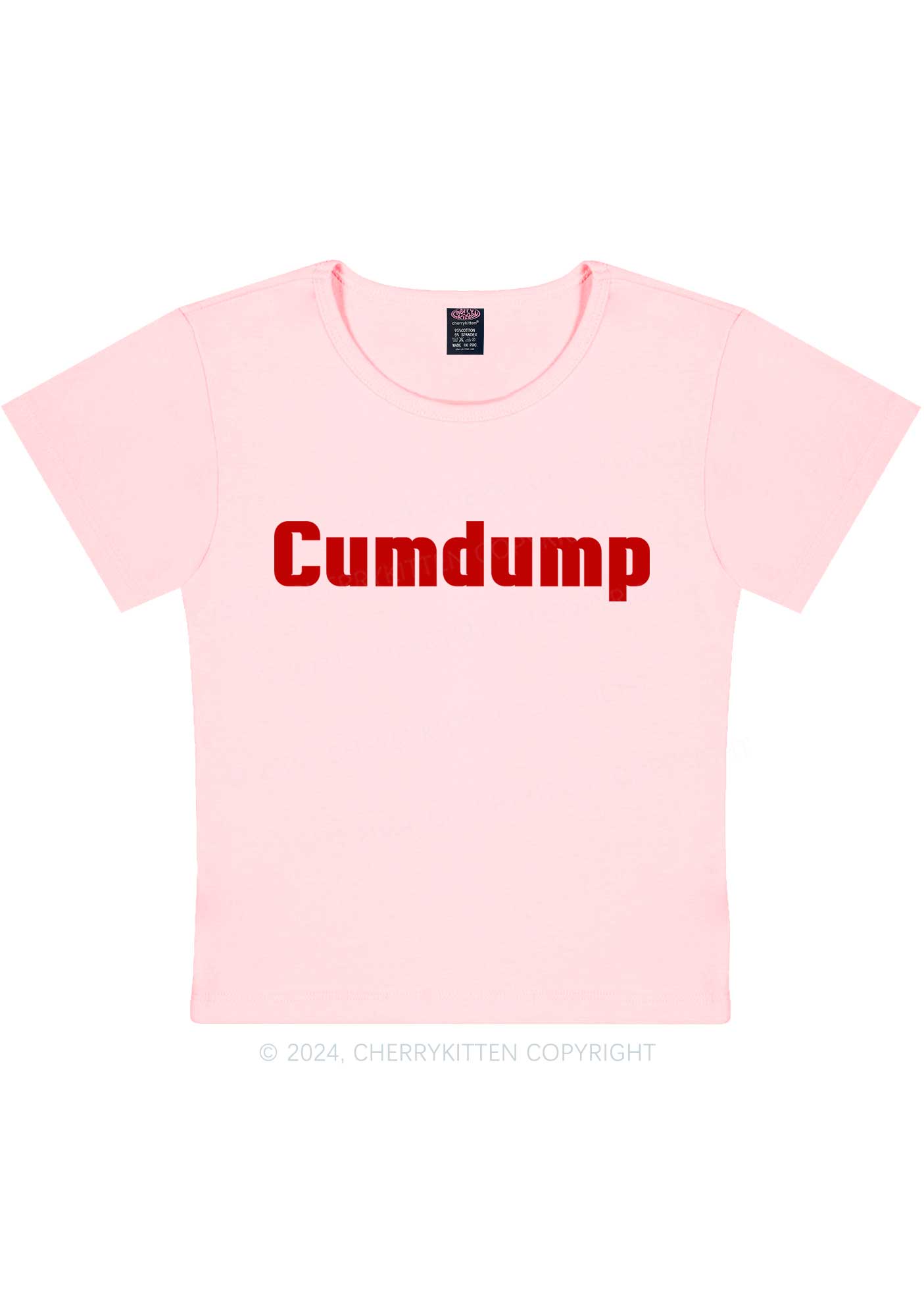 Cxmdump Y2K Baby Tee Cherrykitten