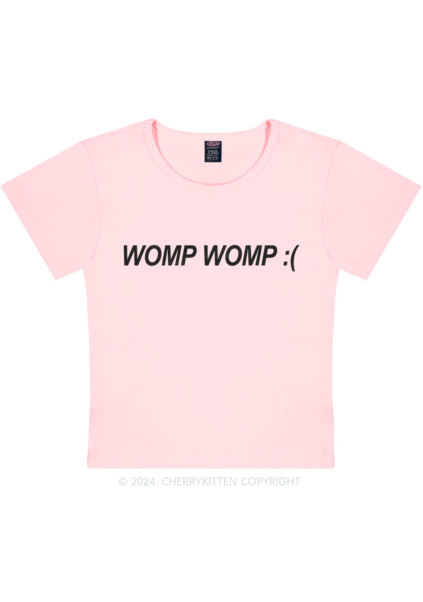 Womp Womp Y2K Baby Tee Cherrykitten