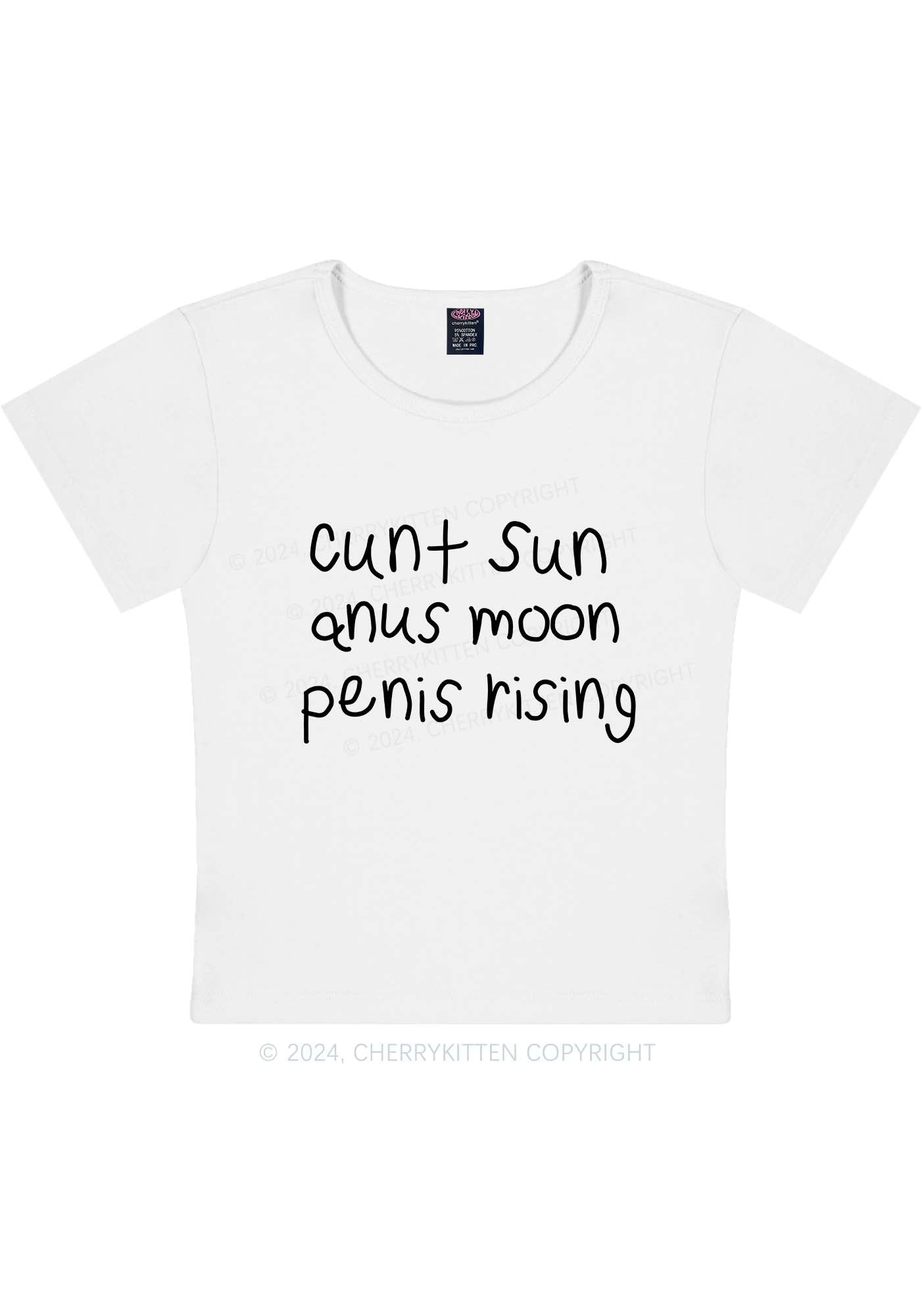 Count Sun Y2K Baby Tee Cherrykitten