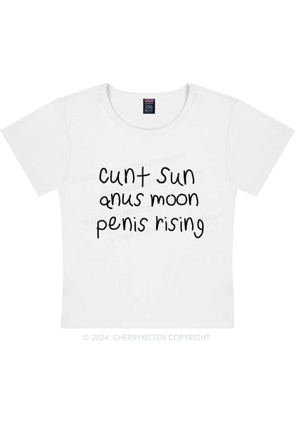 Count Sun Y2K Baby Tee Cherrykitten