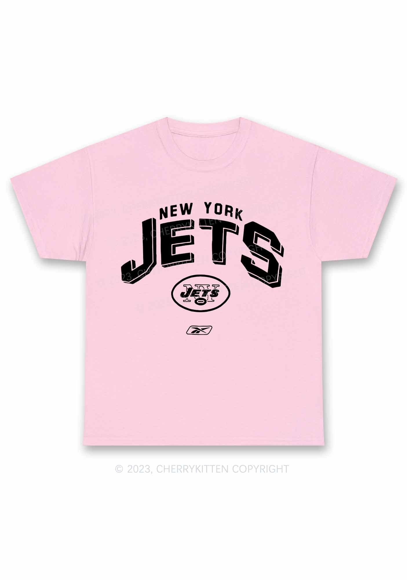 NY Jets Super Bowl Y2K Chunky Shirt Cherrykitten