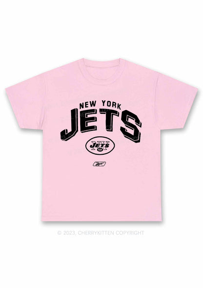 NY Jets Super Bowl Y2K Chunky Shirt Cherrykitten