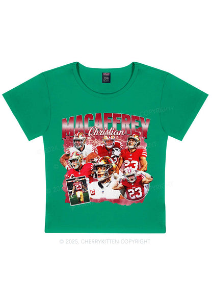 Red Christian Y2K Super Bowl Baby Tee Cherrykitten