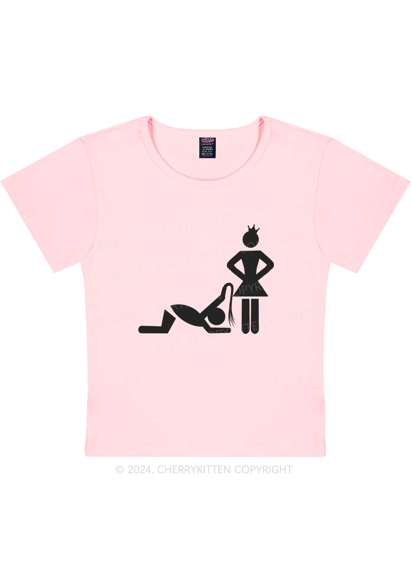 Slave Men Y2K Baby Tee Cherrykitten