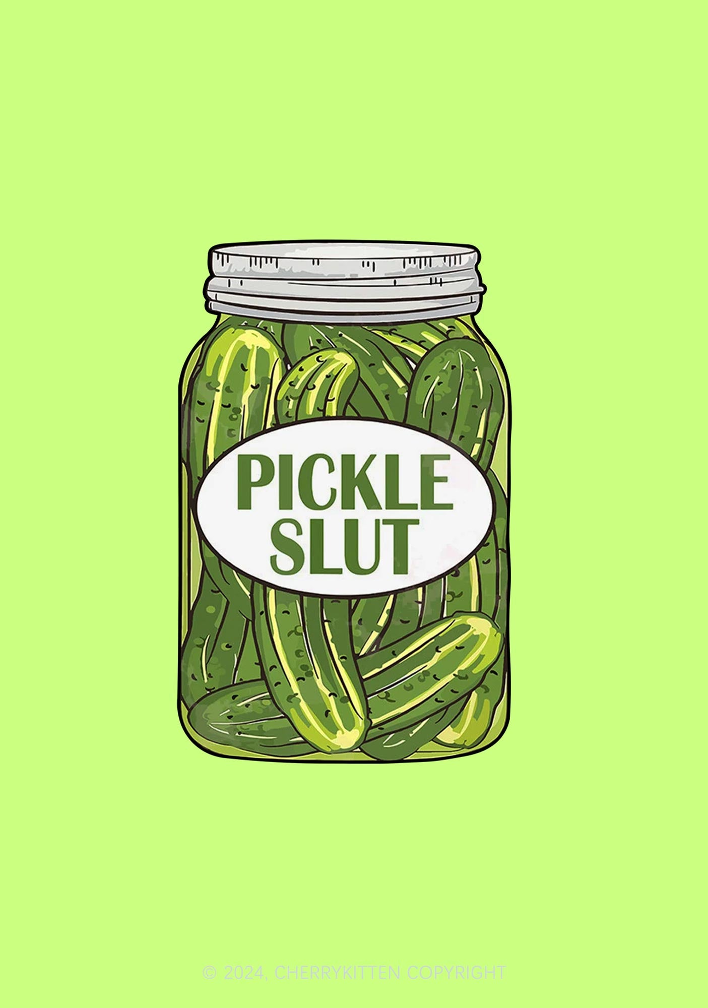 Pickle Slxt 1Pc Y2K Pin Cherrykitten