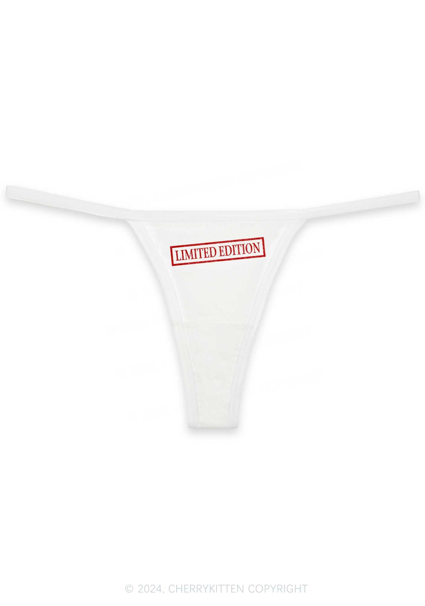 Limited Edition Y2K Flat String Thong Cherrykitten