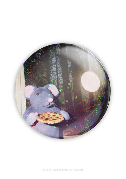 Pizza Rat 1Pc Y2K Pin Cherrykitten