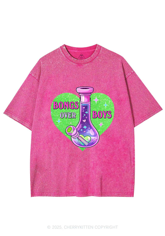 Bongs Over Boys Y2K Washed Tee Cherrykitten