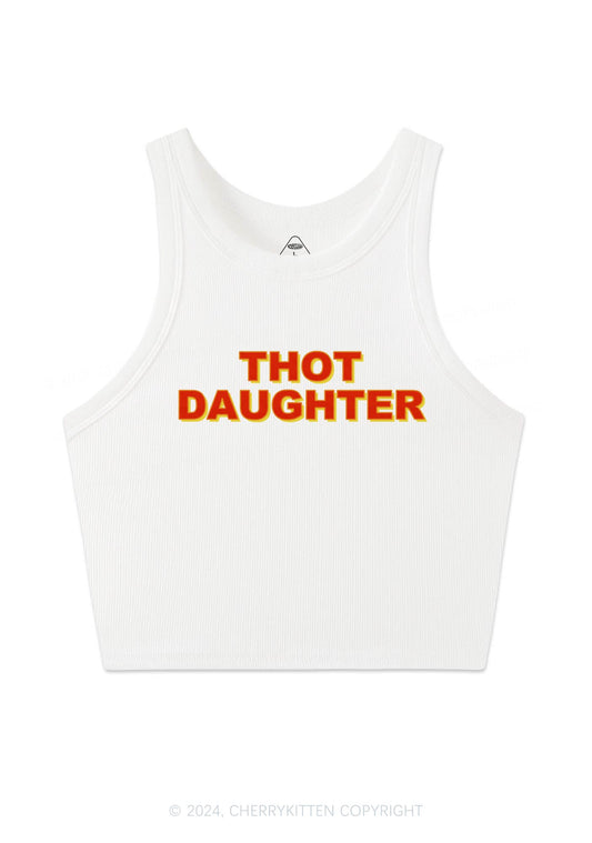 Thot Daughter Y2K Crop Tank Top Cherrykitten