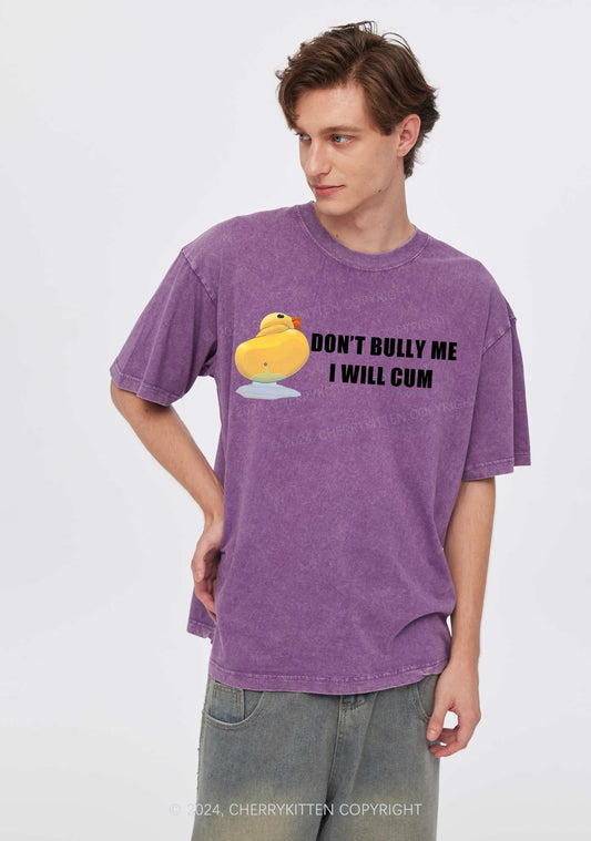 Don't Bully Duck Y2K Washed Tee Cherrykitten