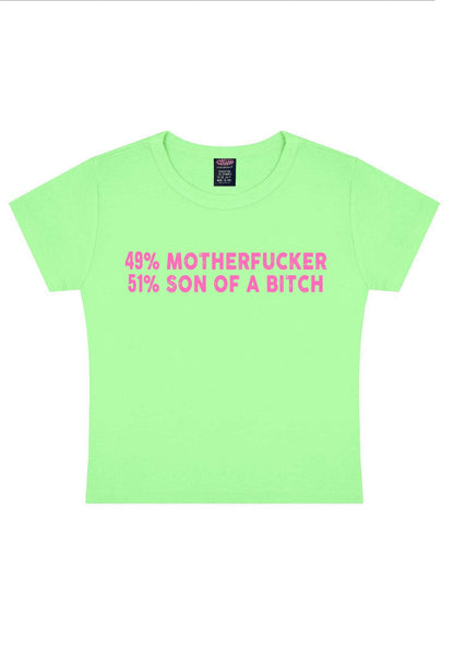 Motherfxcker Son Of Bxxch Y2K Baby Tee Cherrykitten