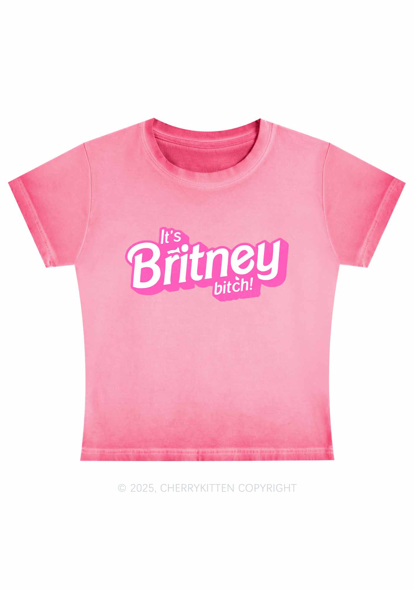 It's Britney Bixch Y2K Vintage Classic Tee Cherrykitten