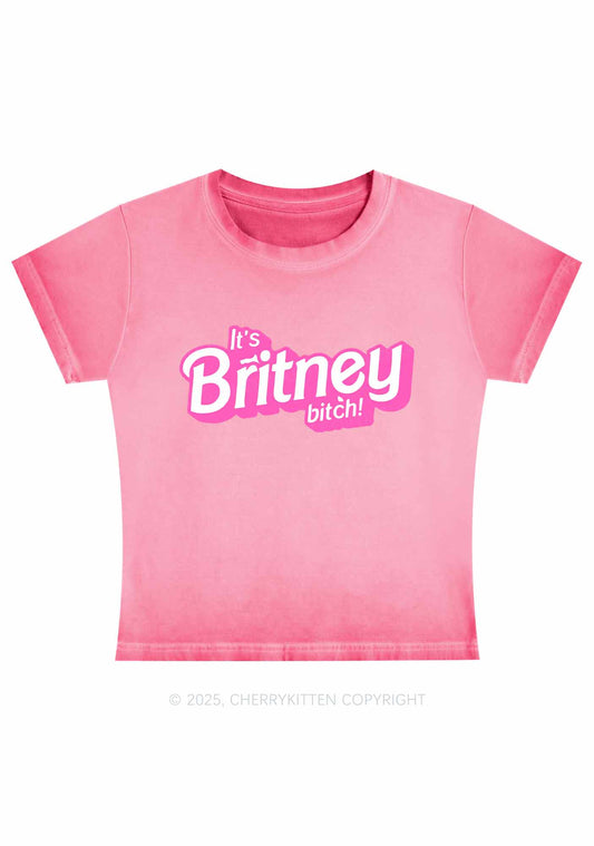 It's Britney Bixch Y2K Vintage Classic Tee Cherrykitten