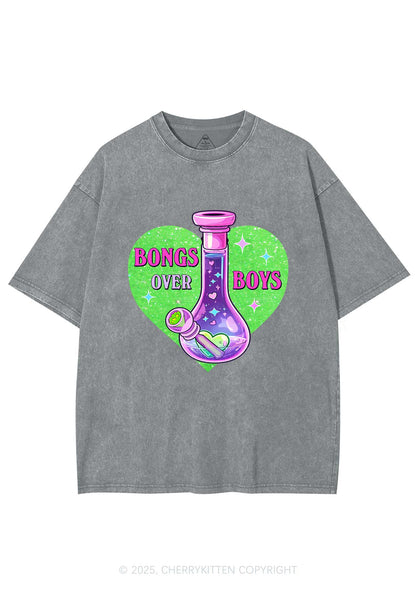 Bongs Over Boys Y2K Washed Tee Cherrykitten