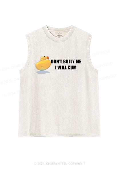 Don't Bully Duck Y2K Washed Tank Cherrykitten