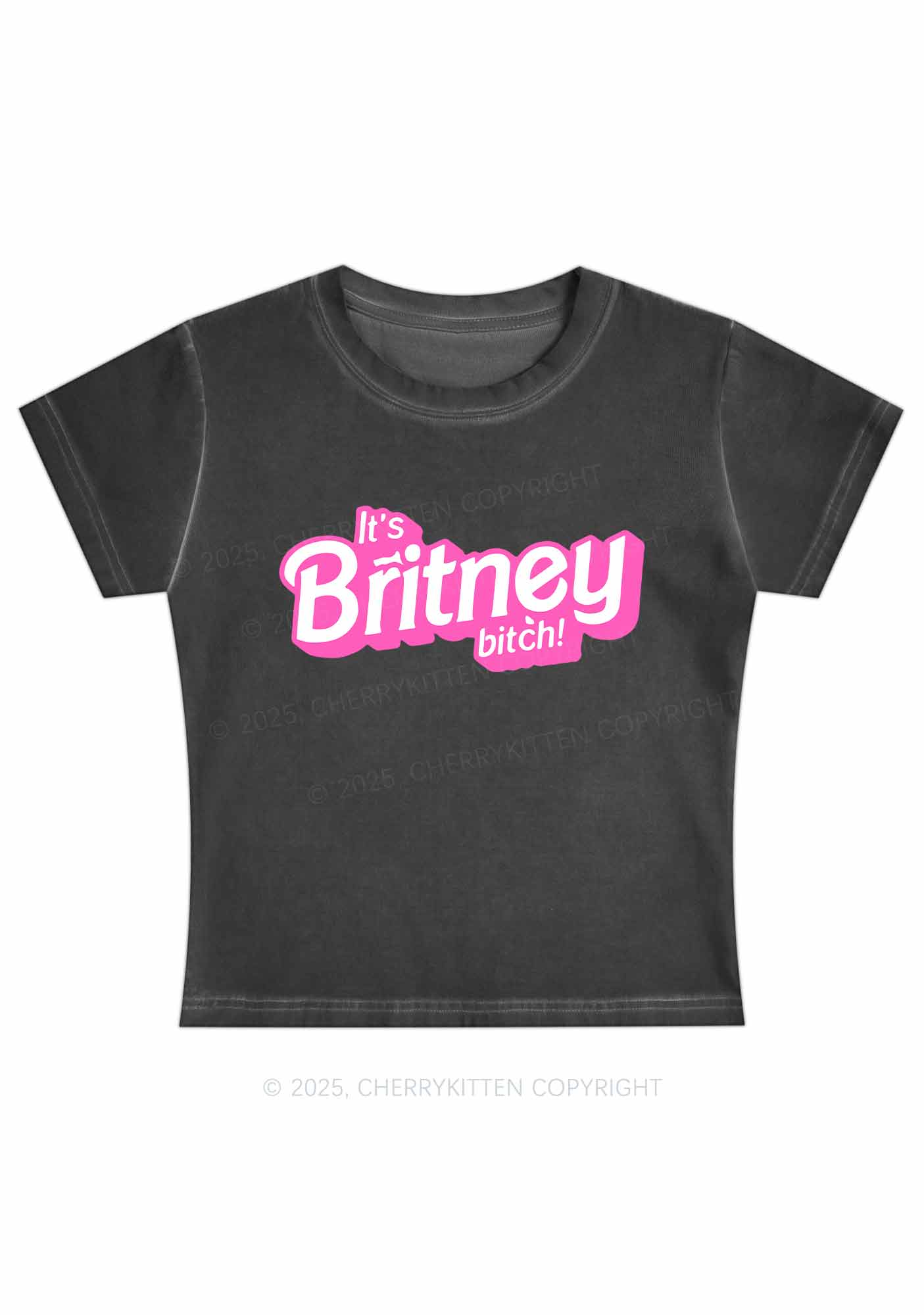 It's Britney Bixch Y2K Vintage Classic Tee Cherrykitten