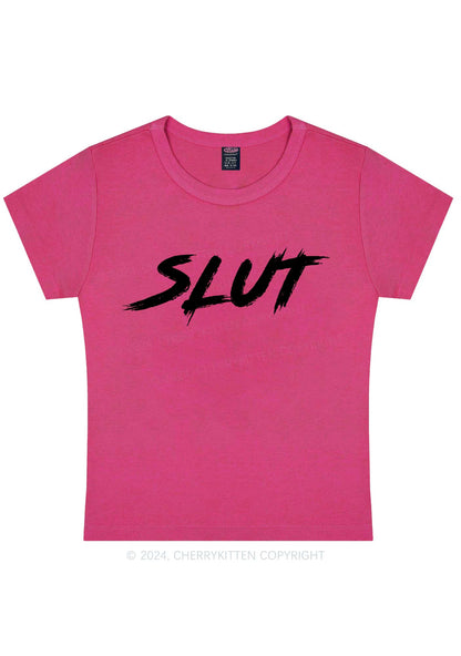 Hot Slxt Y2K Baby Tee Cherrykitten