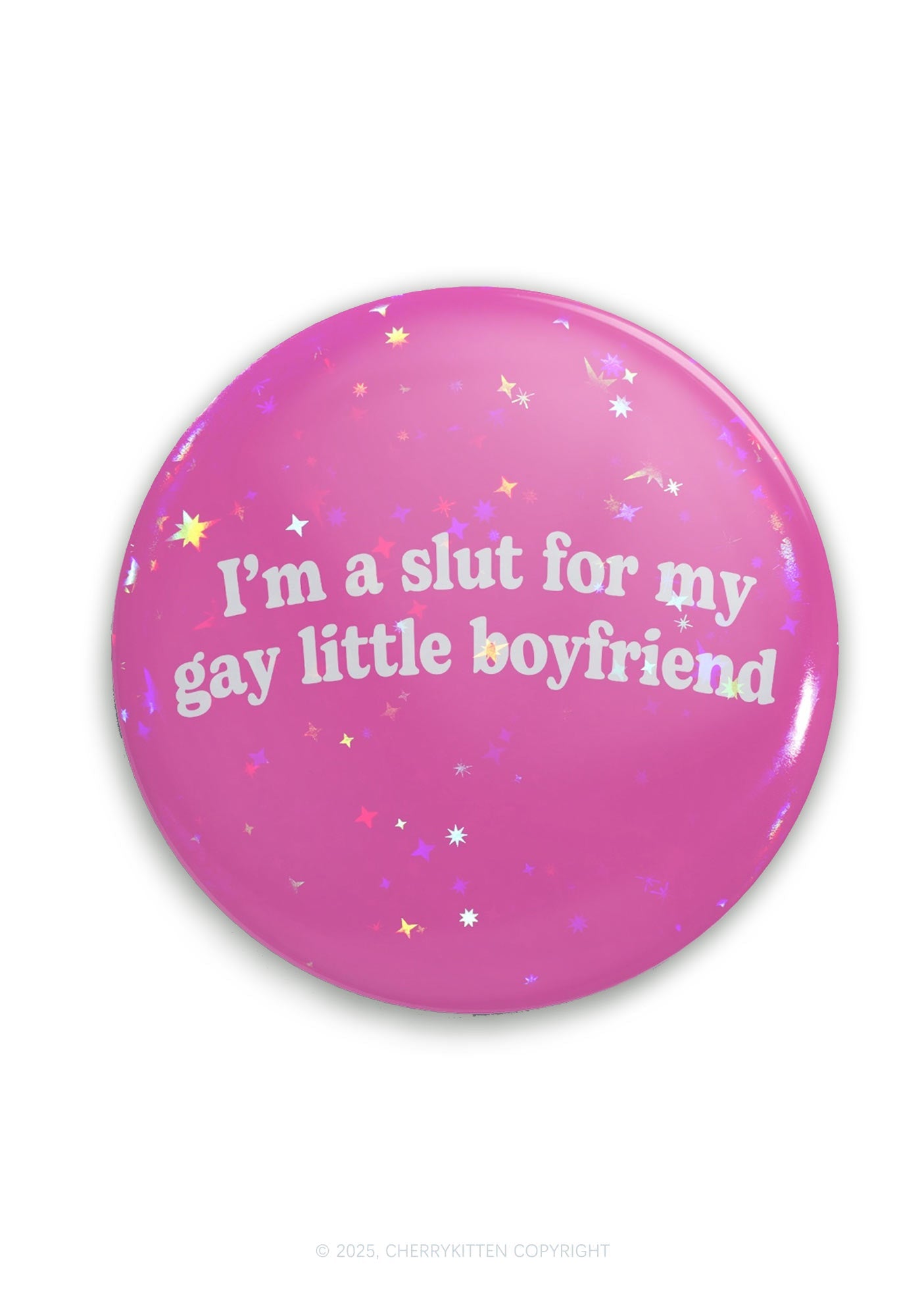 Slxt For My Gay BF 1Pc Y2K Pin Cherrykitten