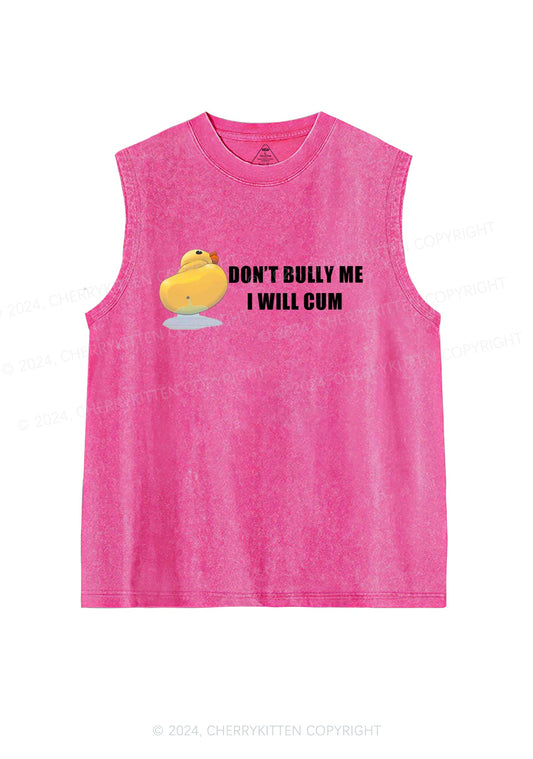 Don't Bully Duck Y2K Washed Tank Cherrykitten