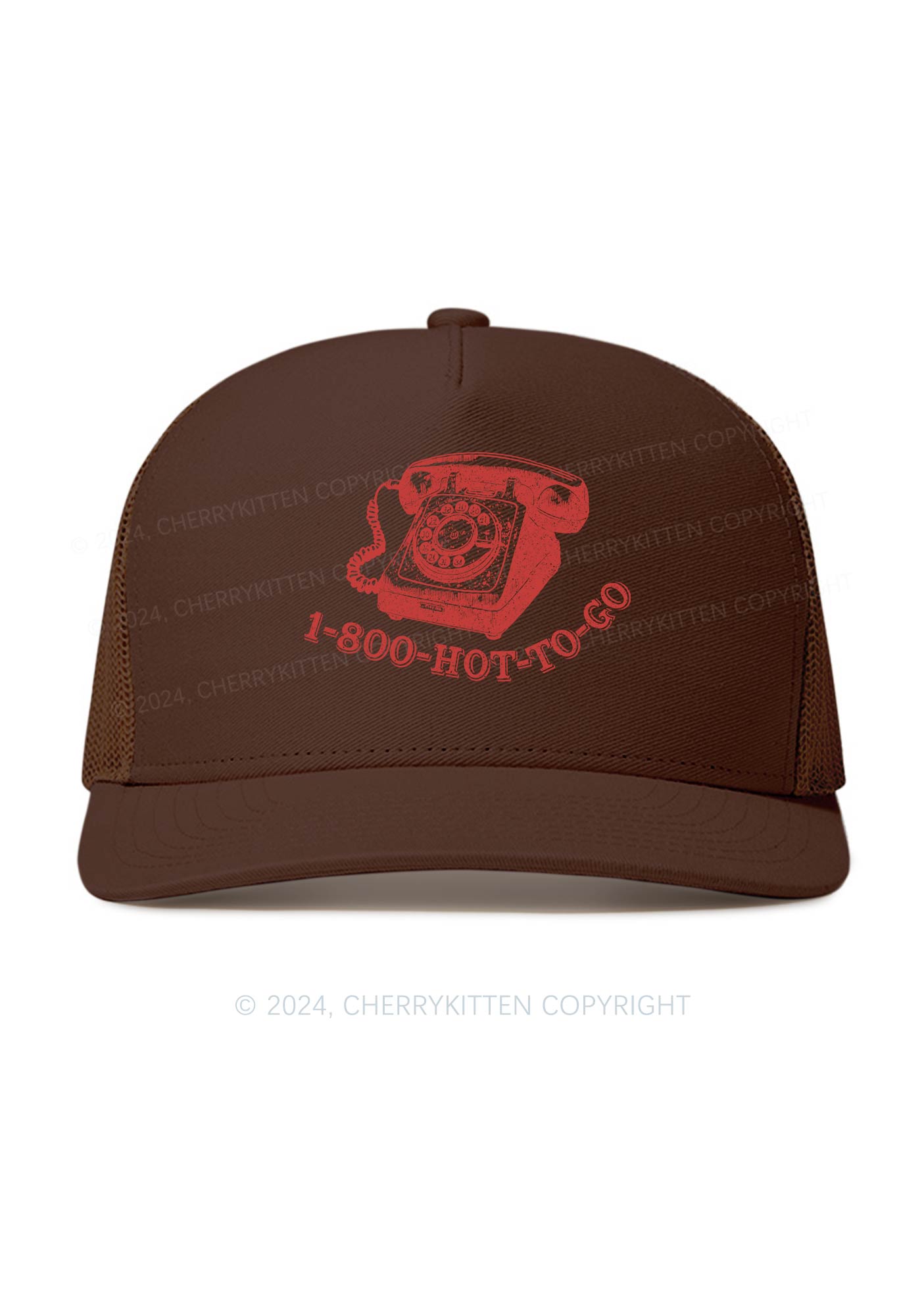 Hot To Go Y2K Trucker Mesh Hat Cherrykitten