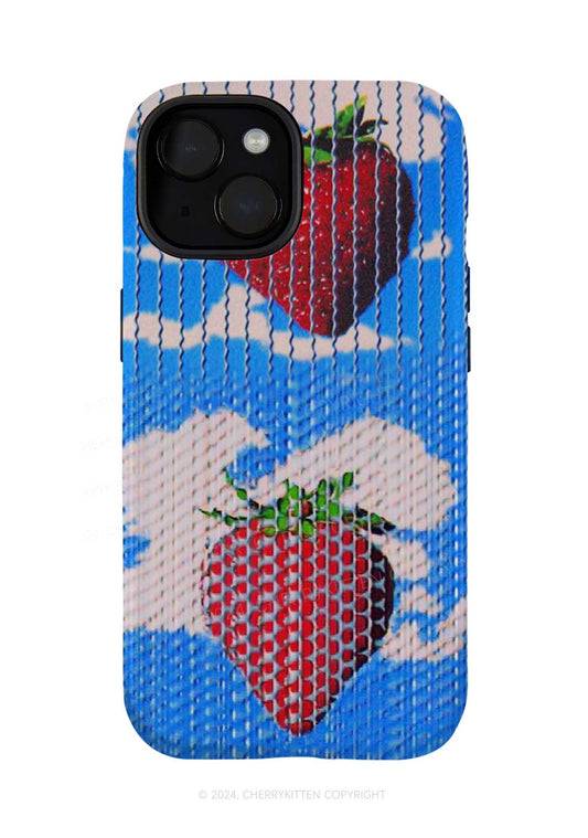 Sky Strawberry Y2K Phone Case Cherrykitten