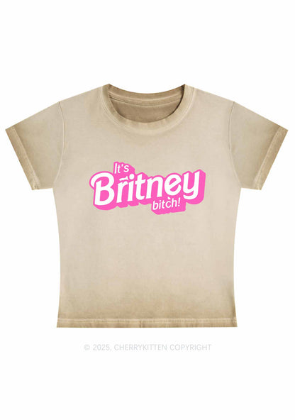 It's Britney Bixch Y2K Vintage Classic Tee Cherrykitten