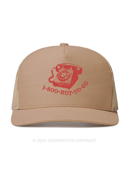 Hot To Go Y2K Trucker Mesh Hat Cherrykitten