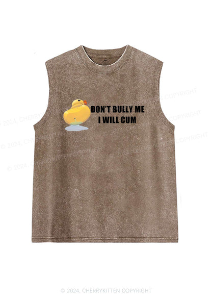 Don't Bully Duck Y2K Washed Tank Cherrykitten