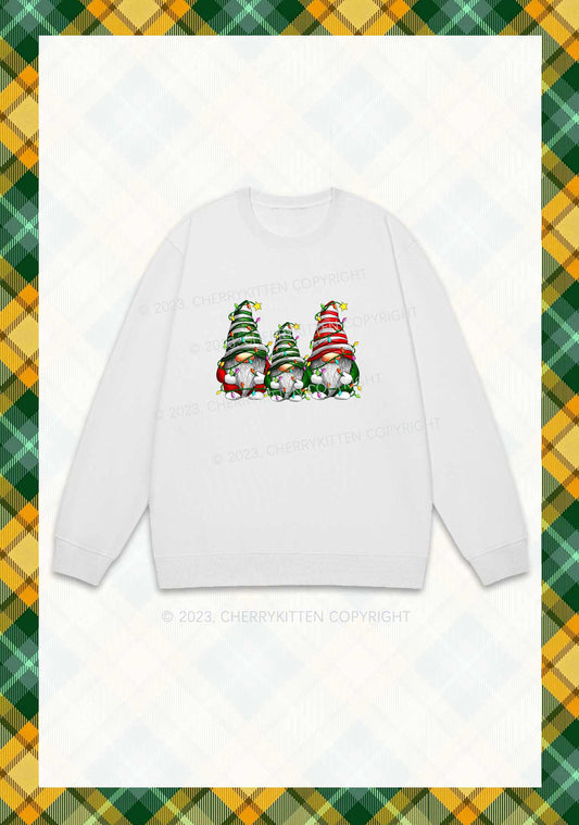 Christmas Dwarfs Y2K Sweatshirt Cherrykitten