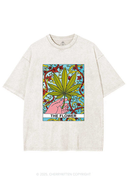 The Flower Y2K Washed Tee Cherrykitten