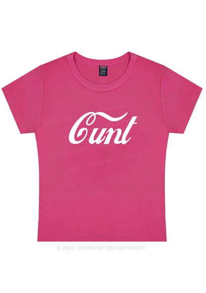 Special Cxxt Y2K Baby Tee Cherrykitten