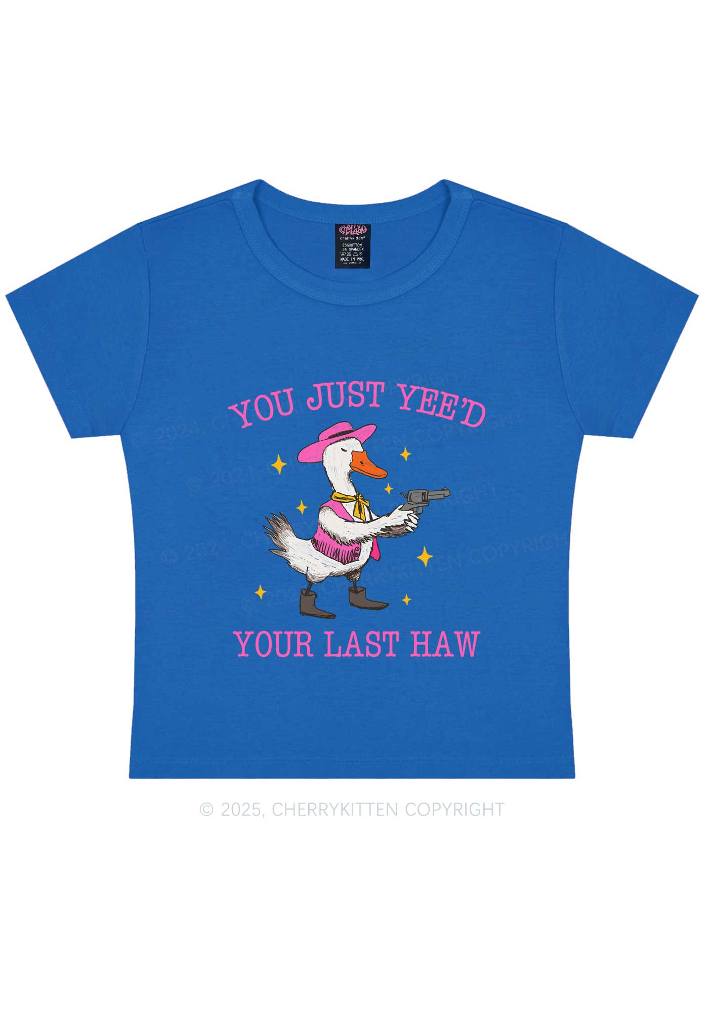 You Just Yeed Goose Y2K Baby Tee Cherrykitten