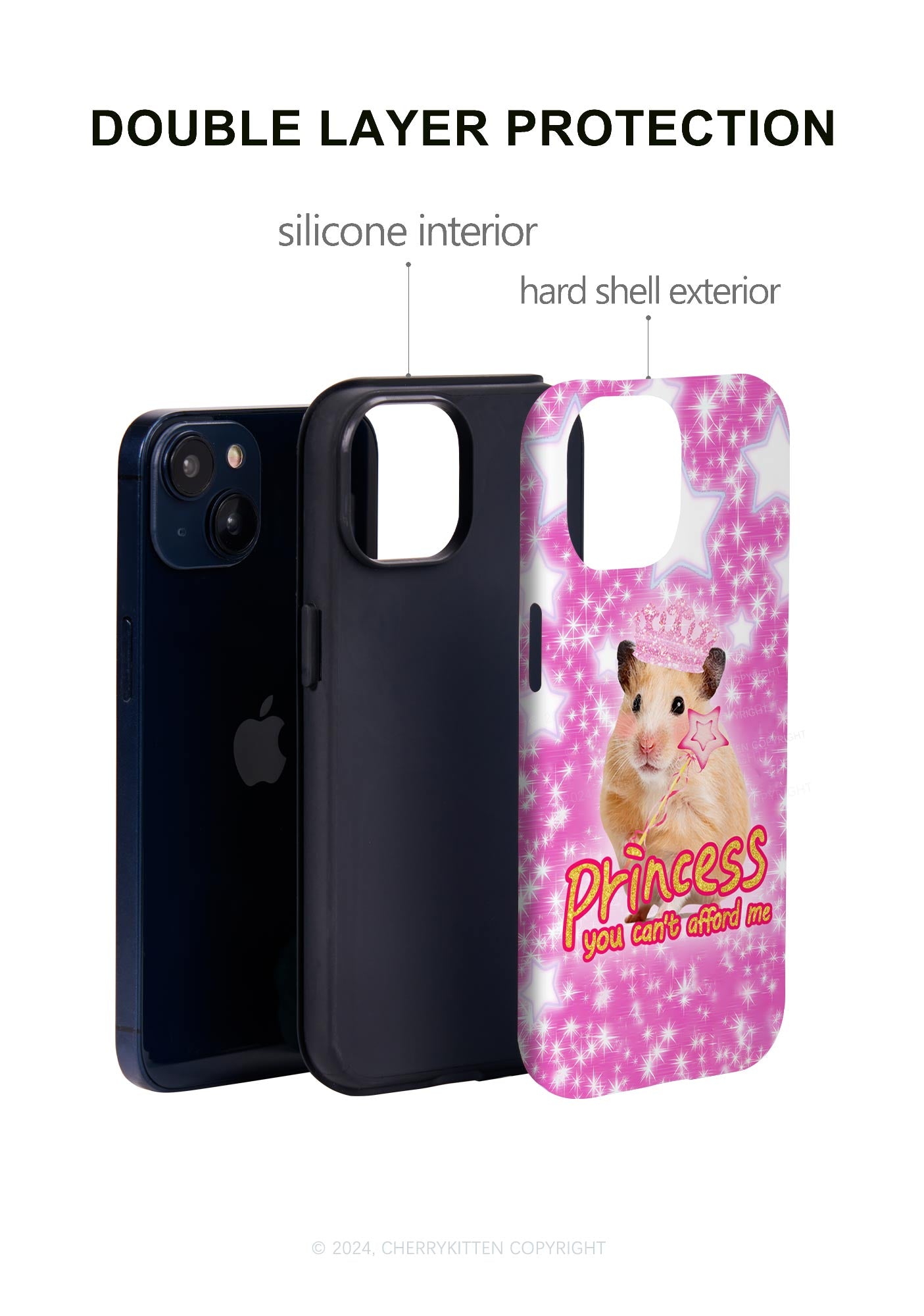 Rat Princess Y2K Phone Case Cherrykitten