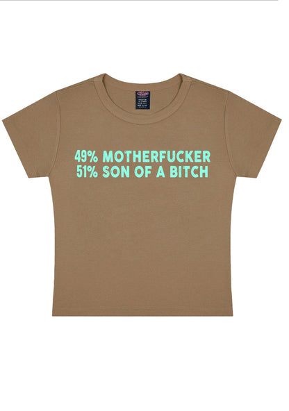 Motherfxcker Son Of Bxxch Y2K Baby Tee Cherrykitten