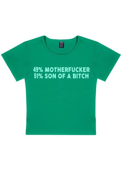 Motherfxcker Son Of Bxxch Y2K Baby Tee Cherrykitten