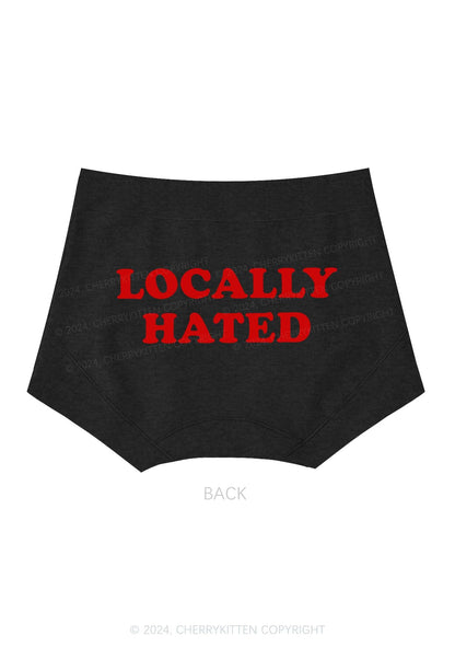 Locally Hated Y2K Mid Rise Waist Boyshort Cherrykitten