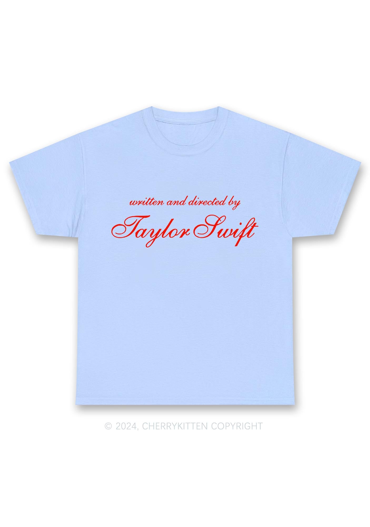 Written And Directed By TS Y2K Chunky Shirt Cherrykitten