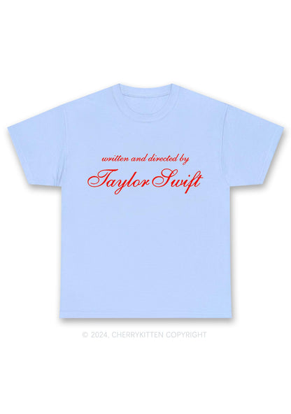 Written And Directed By TS Y2K Chunky Shirt Cherrykitten