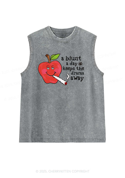 A Blunt A Day Y2K Washed Tank Cherrykitten